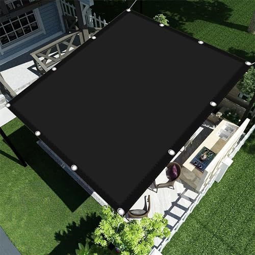 Garten Schattierungsnetz 1.4 x 3.2 m Wetterbeständig mit UV Schutz Sonnenschutz Markisenstoff Balkonverkleidung Leicht Und Haltbarkeit für Balkon Camping Terrasse Pergola, Schwarz Garten Schattierungsnetz 1.4 x 3.2 m Wetterbeständig mit UV Schutz Sonnenschutz Markisenstoff Balkonverkleidung Leicht Und Haltbarkeit für Balkon Camping Terrasse Pergola, Schwarz von TIANTMIN