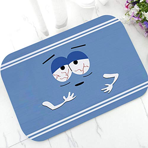 TIANTUR Lustige Nette Towelie Bad Fußmatte Neuheit Towelie Fußmatte Teppich Teppiche Für Küche Bad Flanell Matten Eingang Boden Fußmatte Geschenk Schlafzimmer deko Wohnzimmer 20"x32" von TIANTUR