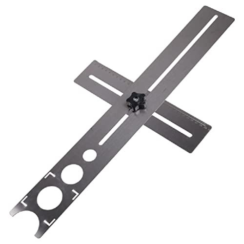 Multi Angle Measuring Ruler Ceramic Tile Hole Locator Portable Stainless Steel Universal Marble Punching Tool Decor Angle Measuring Ruler for Tiles Multi Angle Measuring Ruler Ceramic Tile Hole Locator Portable Stainless Steel Universal Marble Punching Tool Decor Angle Measuring Ruler for Tiles von TIAOWU