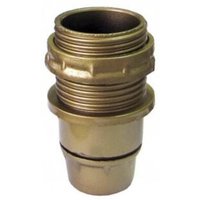 1/2 Gewindefassung E14 TIBELEC, Kunststoff, gold 40 W TIBELEC von TIBELEC