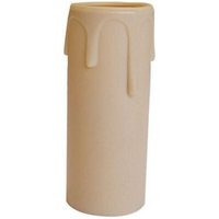 E14 TIBELEC Kerze, Kunststoff, beige TIBELEC von TIBELEC