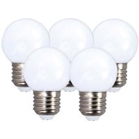 Satz mit 5 undurchsichtigen LED-Lampen E27 50 Lm 7 W TIBELEC von TIBELEC