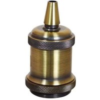 TIBELEC Bronze Metallgewinde E27 Fassung TIBELEC von TIBELEC