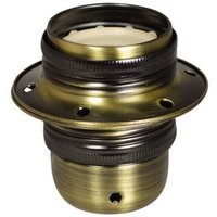 TIBELEC Bronze Metallgewinde E27 Fassung TIBELEC TIBELEC Bronze Metallgewinde E27 Fassung TIBELEC von TIBELEC