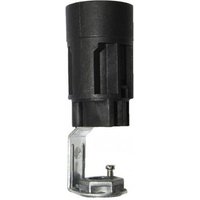 TIBELEC E14 Fassung, Kunststoff, schwarz 60W TIBELEC von TIBELEC