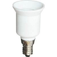 Tibelec E14 auf E27 Fassung Transformator, weiß 60W TIBELEC Tibelec E14 auf E27 Fassung Transformator, weiß 60W TIBELEC von TIBELEC