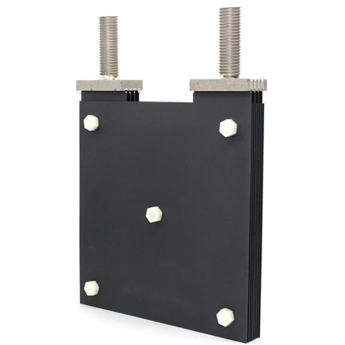 MMO Titanium Anode Component alle 8 Platten 200 * 200 * 1mm Titan Ru beschichtet mit 2 Polen auf der Oberseite, um die Polarität zu ändern MMO Titanium Anode Component alle 8 Platten 200 * 200 * 1mm Titan Ru beschichtet mit 2 Polen auf der Oberseite, um die Polarität zu ändern von TIBROMTACK