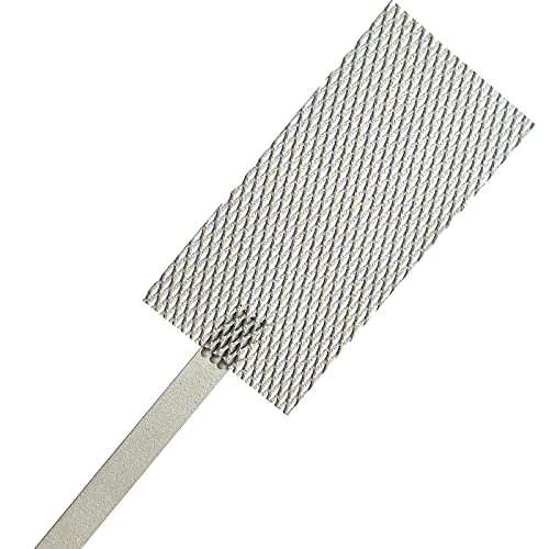 TIBROMTACK Platin-Titan-Anode, Titan, platiniert, für Schmuck, 2 x 4 Zoll von TIBROMTACK