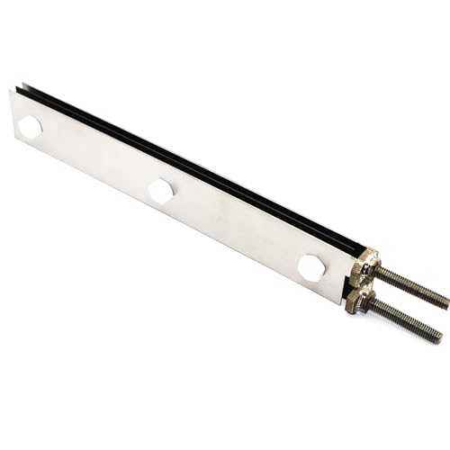 Ru-Ir Titan MMO Elektrodenplatten für Obst- und Gemüsemaschinen, 2 Titan-Kathodenplatten ohne Beschichtung und 1 Titan-Anodenplatte mit Ruthenium-Iridium-Beschichtung von TIBROMTACK