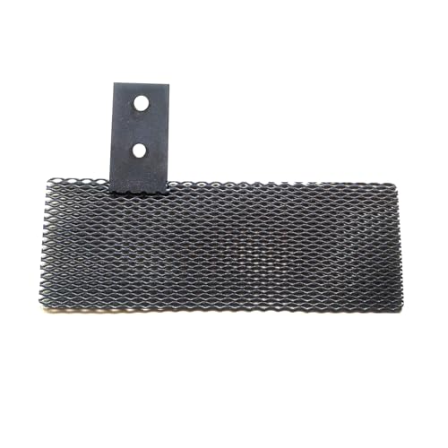 TIBROMTACK MMO Titanium Anode Mesh mit Ruthenium-Iridium-Beschichtung Ti-Elektrode Verwendung für die Abwasserbehandlung & Natriumhypochlorit-Generator Chlor Alkali Industrie, 250 * 90 mm von TIBROMTACK