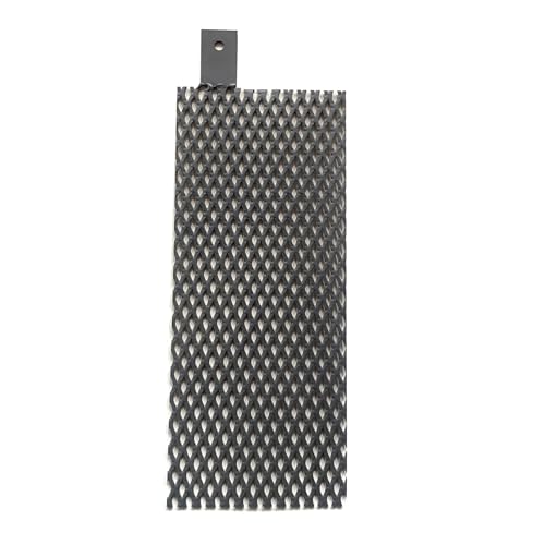 TIBROMTACK Titan-Anodengewebe mit MMO-Ruthenium-Iridium-Beschichtung 170 * 70 * 1mm mit Pfosten für elektrochemische Anwendungen und Schwimmbadreinigung TIBROMTACK Titan-Anodengewebe mit MMO-Ruthenium-Iridium-Beschichtung 170 * 70 * 1mm mit Pfosten für elektrochemische Anwendungen und Schwimmbadreinigung von TIBROMTACK