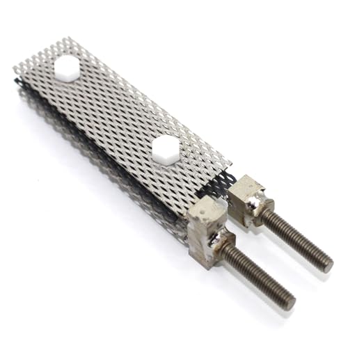 Titananoden 1 Set mit Ruthenium-Iridium-Beschichtung für Chlor- oder Wasserstoffelektrolyseure, bestehend aus einer Anode und zwei Kathoden von TIBROMTACK