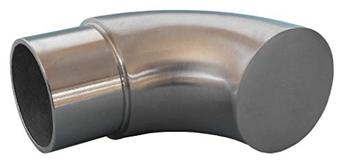 Endstück Bogen für Rundrohr 42,4 x 2 mm Rohrabschluß Geländer Handlauf Edelstahl Endstück Bogen für Rundrohr 42,4 x 2 mm Rohrabschluß Geländer Handlauf Edelstahl von TIBU