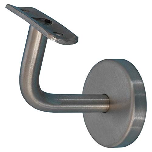 TIBU Handlaufhalter Modell D Edelstahlhalter gewinkelt mit Halterplatte TIBU Handlaufhalter Modell D Edelstahlhalter gewinkelt mit Halterplatte von TIBU