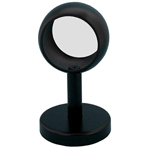 TIBU Handlaufhalter Modell W Edelstahlhalter Schwarz pulverbeschichtet gerade mit Kugelring Ø 42,4 mm TIBU Handlaufhalter Modell W Edelstahlhalter Schwarz pulverbeschichtet gerade mit Kugelring Ø 42,4 mm von TIBU