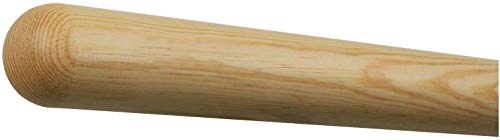 Kiefer Handlauf lackiert Ø 42 mm mit bearbeiteten Enden ohne Handlaufhalter Länge: 1100 mm / 110 cm / 1,1 m Endstück: Halbkugel gefräst von TIBU