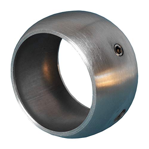 Kugelring für Rohr 42,4 x 2 mm Edelstahl Kugelhalter Ring Halter Geländer Handlauf von TIBU