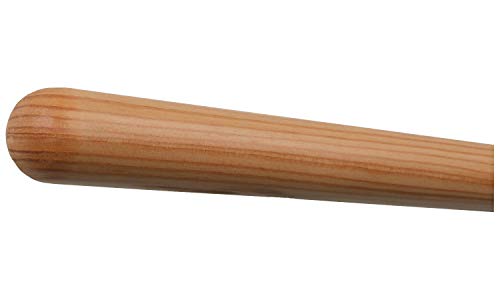 Lärche Holz Handlauf lackiert Ø 42 mm mit bearbeiteten Enden ohne Halter Länge: 2600 mm / 260 cm / 2,6 m Enden:Halbkugel gefräst von TIBU