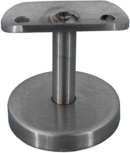 TIBU Handlauf Halter für Holz unbehandelt Handlauf Geländer Wandhandlauf Wand Treppe ohne Halter Modell S aus Edelstahl TIBU Handlauf Halter für Holz unbehandelt Handlauf Geländer Wandhandlauf Wand Treppe ohne Halter Modell S aus Edelstahl von TIBU