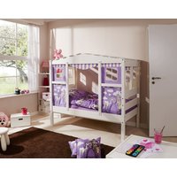 Hausbett MINI Prinzessin Lila - inkl. Matratze von TICAA