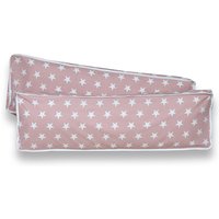 2er Rückenkissen-Set Stern Rosa von TICAA