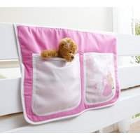 Ticaa Bett-Tasche für Hoch- und Etagenbetten "Horse (pink)" von TICAA