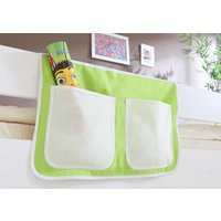 Ticaa Bett-Tasche für Hoch- und Etagenbetten "beige-grün" von TICAA