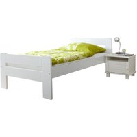Einzelbett "Bert" 90x200 weiß von TICAA