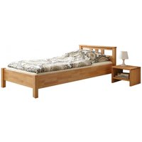 Einzelbett "Merci" 90x200 Buche bio geölt von TICAA