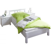 Einzelbett "Merci" 90x200 weiß von TICAA