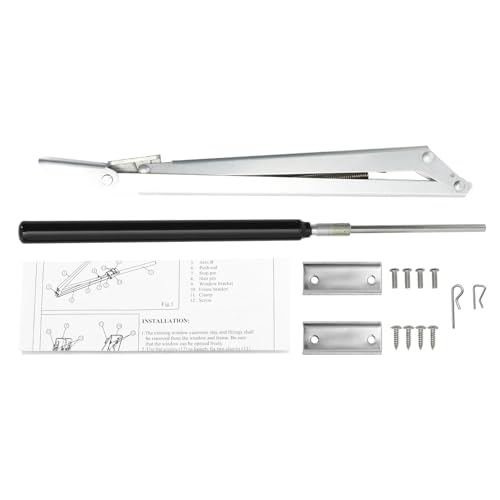 Automatischer Fensteröffner für Gewächshaus, Aluminiumlegierung Gewächshäuser Fensterheber Gewächshaus Vent Automatischer Öffner wärmeaktiviertes Lüftungsöffner Kit für Gewächshäuser & Frühbeete von TICFOX