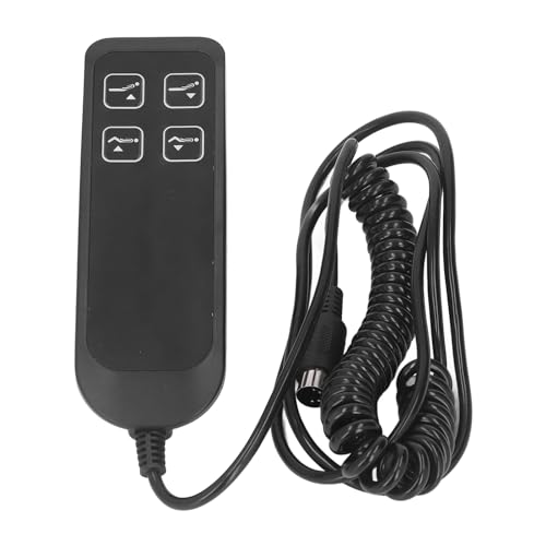 TICFOX Elektrischer Schalter von Ließer Stuhl, Black Electric Power LECLINER Switch Einfacher Betrieb Elektrischer Sofa -Controller 4 Taste 5 Pin für Home Office von TICFOX