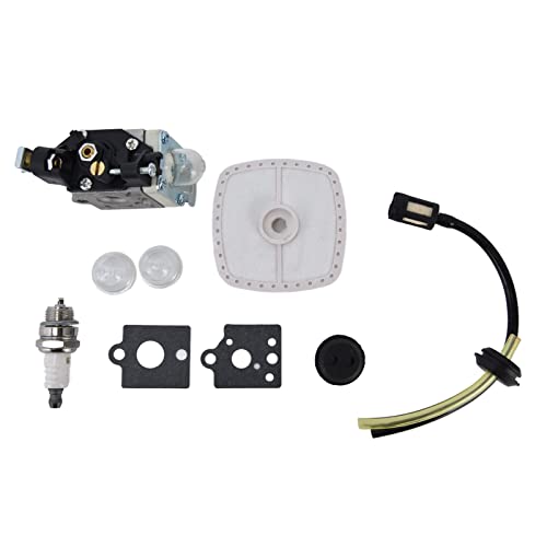 TICFOX Rasenmäher Vergaser Ersatz Vergaserbirne Kraftstofffilter Kit für A021001590 PB‑251 PB‑255 PB‑255LN Rasenmäher Zubehör von TICFOX