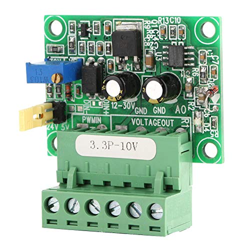Ticfox Analoge Spannung zu PWM Signalwandler, 3.3V PWM Signaling zu 0-10V Spannung Konverter D/A Digital Analog SPS Modul Wandlermodul Signalschnittstelle für PLC, Industrielle Ticfox Analoge Spannung zu PWM Signalwandler, 3.3V PWM Signaling zu 0-10V Spannung Konverter D/A Digital Analog SPS Modul Wandlermodul Signalschnittstelle für PLC, Industrielle von TICFOX