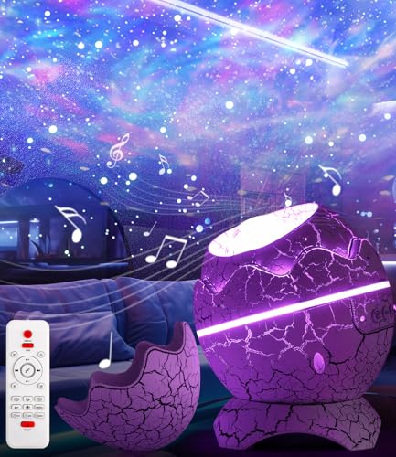 TIDEVAN LED Sternenhimmel Projektor, Nachtlicht Polarlicht Dinosaurier Ei Galaxie Sternenhimmel Projektor mit Fernbedienung,Timer,19 Weiße Rauschen,für Einrichtung von Erwachsenen und Kinderzimmern TIDEVAN LED Sternenhimmel Projektor, Nachtlicht Polarlicht Dinosaurier Ei Galaxie Sternenhimmel Projektor mit Fernbedienung,Timer,19 Weiße Rauschen,für Einrichtung von Erwachsenen und Kinderzimmern von TIDEVAN