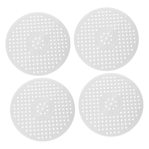 4 Stück Teiliges Runder Abtropfmatten für Spüle Abtropfunterlage für Küchenarbeitsplatte Rutschfest und Wasserabweisend zum Trocknen von Geschirr und Besteck 4 Stück Teiliges Runder Abtropfmatten für Spüle Abtropfunterlage für Küchenarbeitsplatte Rutschfest und Wasserabweisend zum Trocknen von Geschirr und Besteck von TIDTALEO