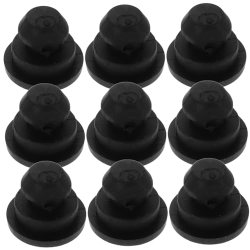 TIDTALEO 10 Stück Reiskocher-fußpolster Geformt Pads Für Slow Cooker Foot Pad Reiskocherteile Stoßfängerpolster Reiskocher-fußstopfen Schwarz Gummi TIDTALEO 10 Stück Reiskocher-fußpolster Geformt Pads Für Slow Cooker Foot Pad Reiskocherteile Stoßfängerpolster Reiskocher-fußstopfen Schwarz Gummi von TIDTALEO