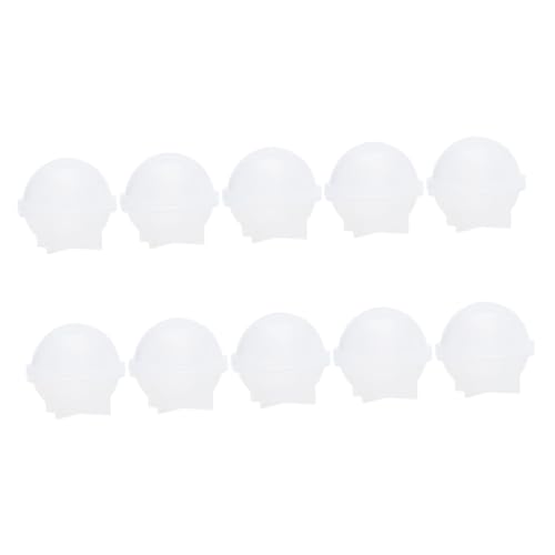 TIDTALEO 10 Stück Teiliges Silikon Ballform Flexible Epoxidharz Gießform für DIY Schmuck Süßigkeiten Kuchen Dekoration und Bastelarbeiten Langlebig und Leicht zu Reinigen TIDTALEO 10 Stück Teiliges Silikon Ballform Flexible Epoxidharz Gießform für DIY Schmuck Süßigkeiten Kuchen Dekoration und Bastelarbeiten Langlebig und Leicht zu Reinigen von TIDTALEO