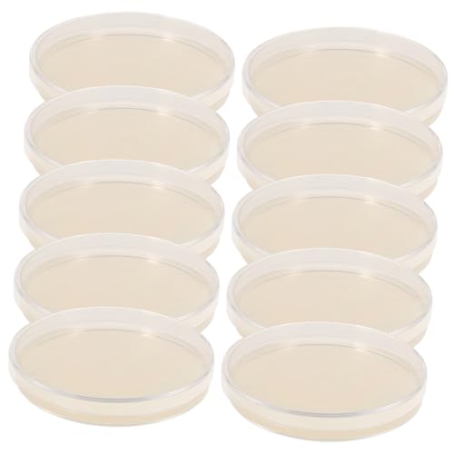 TIDTALEO 10 Stücke Prepoured Gerichte Experiment Tragbare Platten Mit Agar Petri Projekte Liefert von TIDTALEO