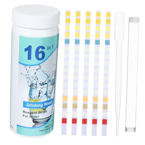 TIDTALEO 100 Stück Wassertest Spa Wasser Chemische Nachfüll Testflasche Trinkwasser Coliform Heizschwamm Grünpflanzenspender Leitungswassertest Luft Aquarium Testmessgerät Das TIDTALEO 100 Stück Wassertest Spa Wasser Chemische Nachfüll Testflasche Trinkwasser Coliform Heizschwamm Grünpflanzenspender Leitungswassertest Luft Aquarium Testmessgerät Das von TIDTALEO