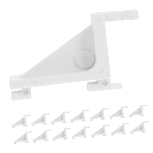 TIDTALEO 15 Stück Teiliges Kühlschrank Regal Clips Wiederverwendbare Halterung für Gefrierfach Stabile Unterstützung für Kühlschrankregale TIDTALEO 15 Stück Teiliges Kühlschrank Regal Clips Wiederverwendbare Halterung für Gefrierfach Stabile Unterstützung für Kühlschrankregale von TIDTALEO