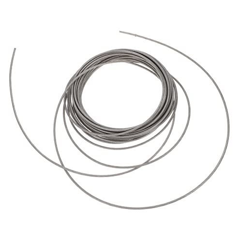 TIDTALEO 1Rolle Sicherheitsseil Roll Transparent Beschichtet für Bühnenlichter Tv Racks Hohe Tragfähigkeit Rostfreies Material für Vielseitige Anwendungen TIDTALEO 1Rolle Sicherheitsseil Roll Transparent Beschichtet für Bühnenlichter Tv Racks Hohe Tragfähigkeit Rostfreies Material für Vielseitige Anwendungen von TIDTALEO