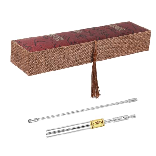 TIDTALEO 1Satz Feng Shui Dowsing Rod Hochsensitives Erkennungswerkzeug aus Kupfer zur Wasseradern Detektion Box und Buch für Schatzsuche und Feng Shui Anwendungen TIDTALEO 1Satz Feng Shui Dowsing Rod Hochsensitives Erkennungswerkzeug aus Kupfer zur Wasseradern Detektion Box und Buch für Schatzsuche und Feng Shui Anwendungen von TIDTALEO