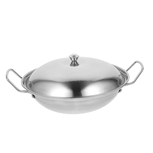 TIDTALEO 1Satz Haushalts Hot Pot aus mit Deckel für Langlebig Einfach zu Reinigen Geeignet für Gas und Elektroherde Korrosionsbeständig TIDTALEO 1Satz Haushalts Hot Pot aus mit Deckel für Langlebig Einfach zu Reinigen Geeignet für Gas und Elektroherde Korrosionsbeständig von TIDTALEO