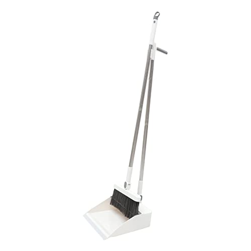 TIDTALEO 1Satz Haushaltsbesen und Kehrschaufel Set Leichtes Reinigungsset aus Hochwertigem und für Effektive Hausarbeit Ergonomischer Griff für Zuhause und Büro von TIDTALEO