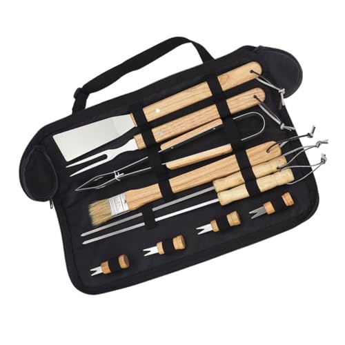 TIDTALEO 1Satz Tragbare Grillutensilien aus Teiliges Grillwerkzeug Set Robustes Grillzubehör für Outdoor Camping und Grillpartys Ergonomisch und Leicht zu Handhaben TIDTALEO 1Satz Tragbare Grillutensilien aus Teiliges Grillwerkzeug Set Robustes Grillzubehör für Outdoor Camping und Grillpartys Ergonomisch und Leicht zu Handhaben von TIDTALEO
