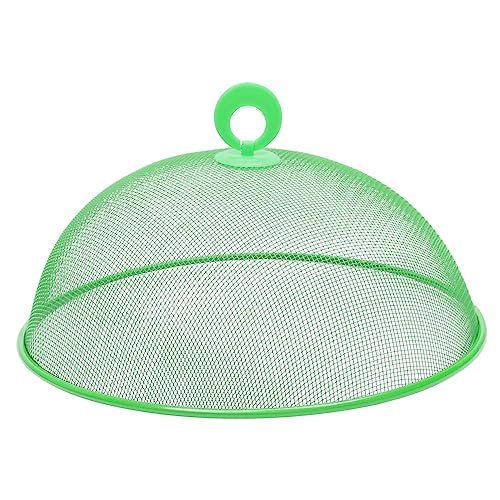 TIDTALEO Lebensmittelabdeckung 1Stück Netz Abdeckhaube für Lebensmittel Fliegenhaube Lebensmittelechtes Material für Küche und Garten Schützt Speisen im Freien Pop Up Design von TIDTALEO