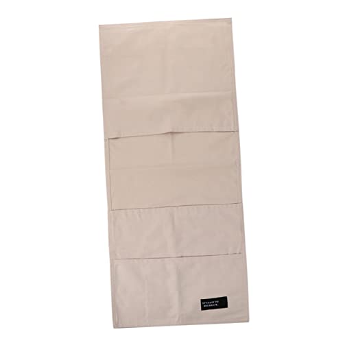 TIDTALEO Baumwollstofftasche Für Sofa-armlehne Seitentasche Mit Vier Verschiedenen Gitterdesigns Kleinigkeitentasche Arrangementtasche Waschbar Und Wiederverwendbar von TIDTALEO