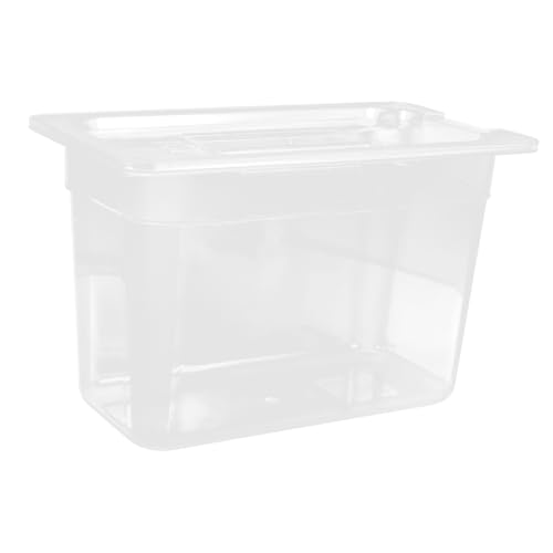 TIDTALEO 1Stück Sous Vide Behälter Transparente Aufbewahrungsbox für Langsames Kochen für Gewürze Obst und Gemüse Langlebig und Wärmeisolierend TIDTALEO 1Stück Sous Vide Behälter Transparente Aufbewahrungsbox für Langsames Kochen für Gewürze Obst und Gemüse Langlebig und Wärmeisolierend von TIDTALEO