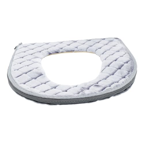 TIDTALEO Warmes Dickes Toilettensitzkissen Wc Sitzpolster Sanft Und Komfortabel Pflegeleicht Waschbar Für Ganze Jahr Geeignet Badezimmer Zubehör von TIDTALEO